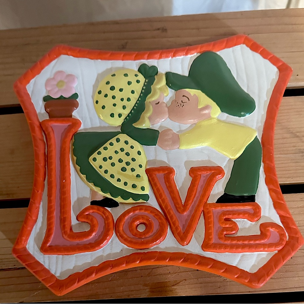 Vintage 60’s or 70’s kitsch wall plaque - Picture 1 of 2